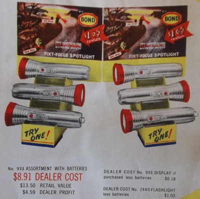 bond flashlights