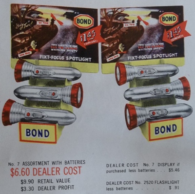 bond flashlights