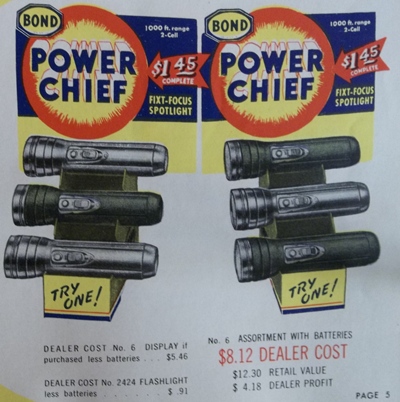 bond flashlights
