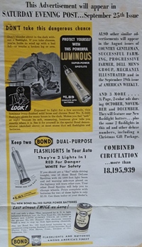 bond flashlights