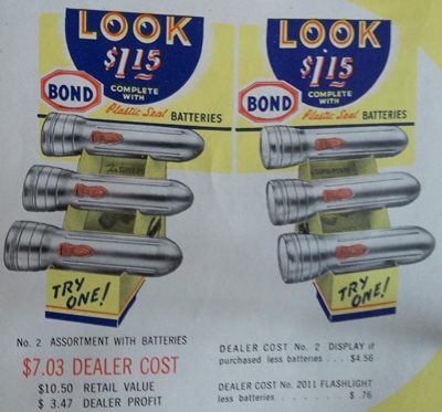bond flashlights